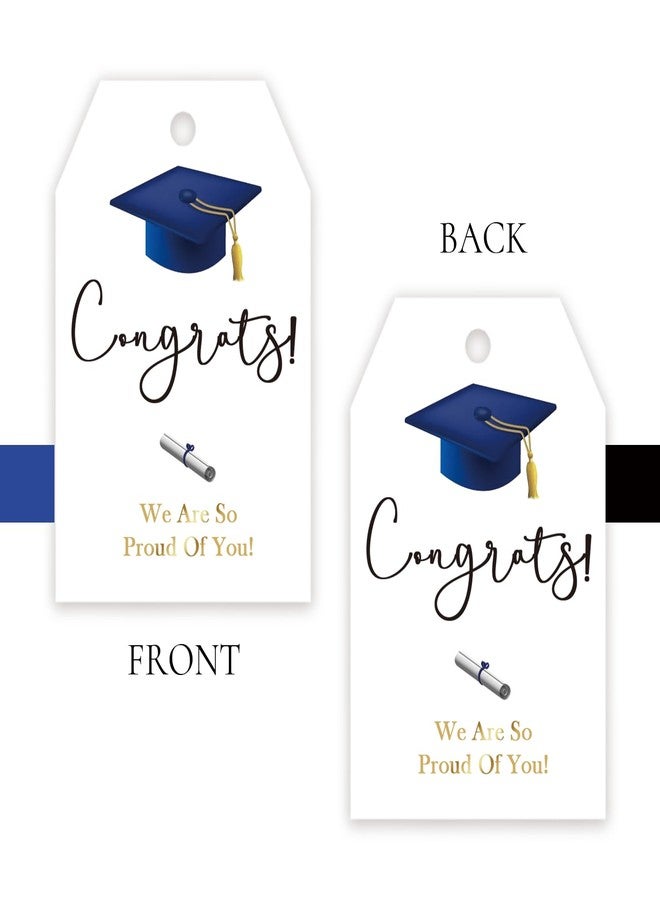 FORSHEEP 50pcs Congrats Grad Thank You Tags, Class of 2026 Gift Tag with String for Graduation Party, Masterd It Thank You Paper Tags for Grad Party Favors - Image 4